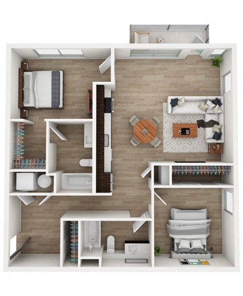 Hama Floorplan at The Farmstead, Vancouver